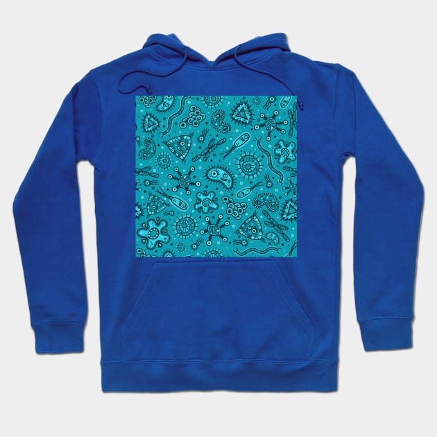 Microbes Hoodie by chayground